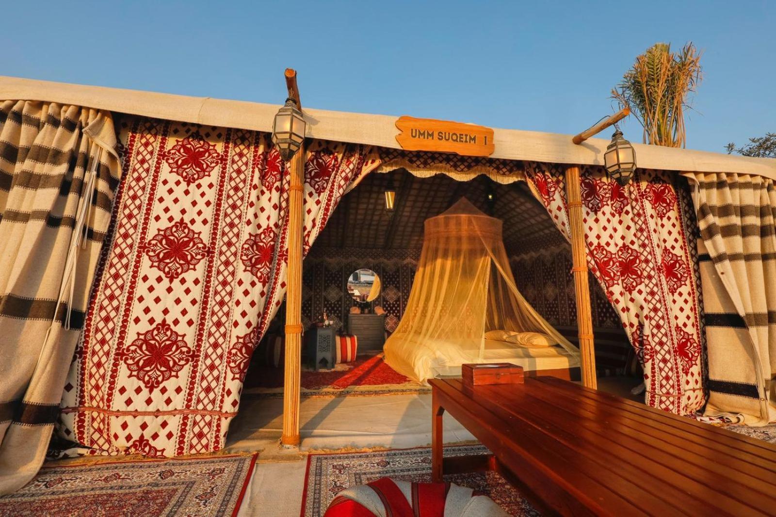Al Khayma Camp "Elite Glamping & Dining In Experience" Hotell Hunaywah Eksteriør bilde